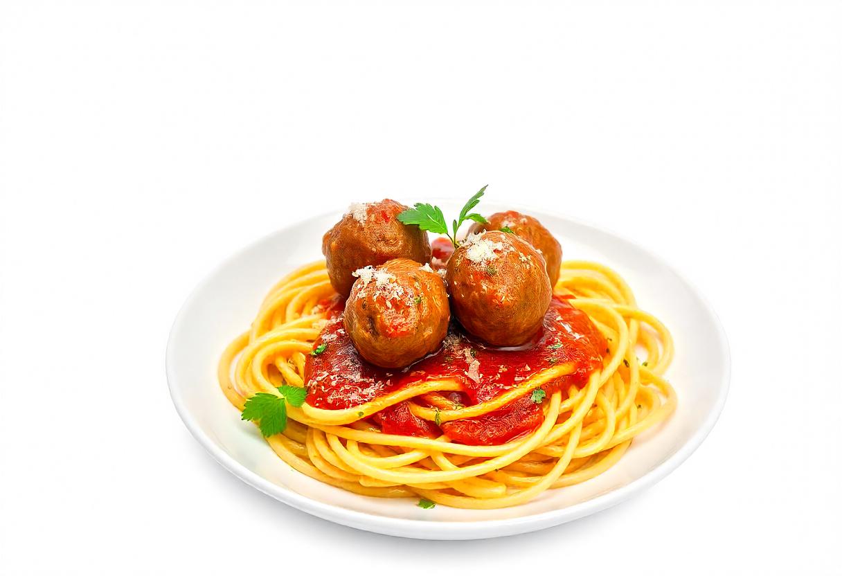 Pasta with Meatballs The Comfort of Italian Cooking